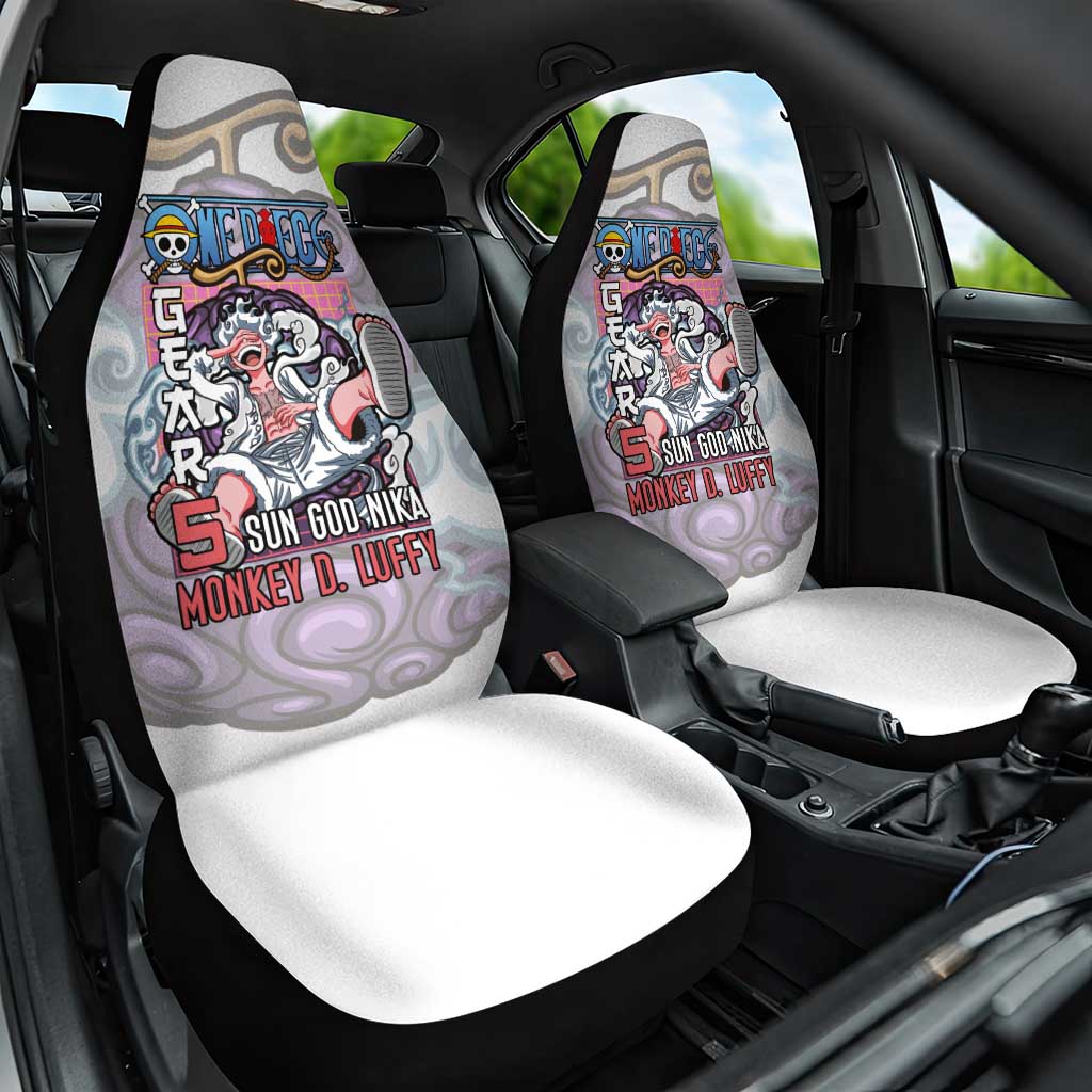 5th Gear Luffy One Piece Car Seat Cover Anime Style