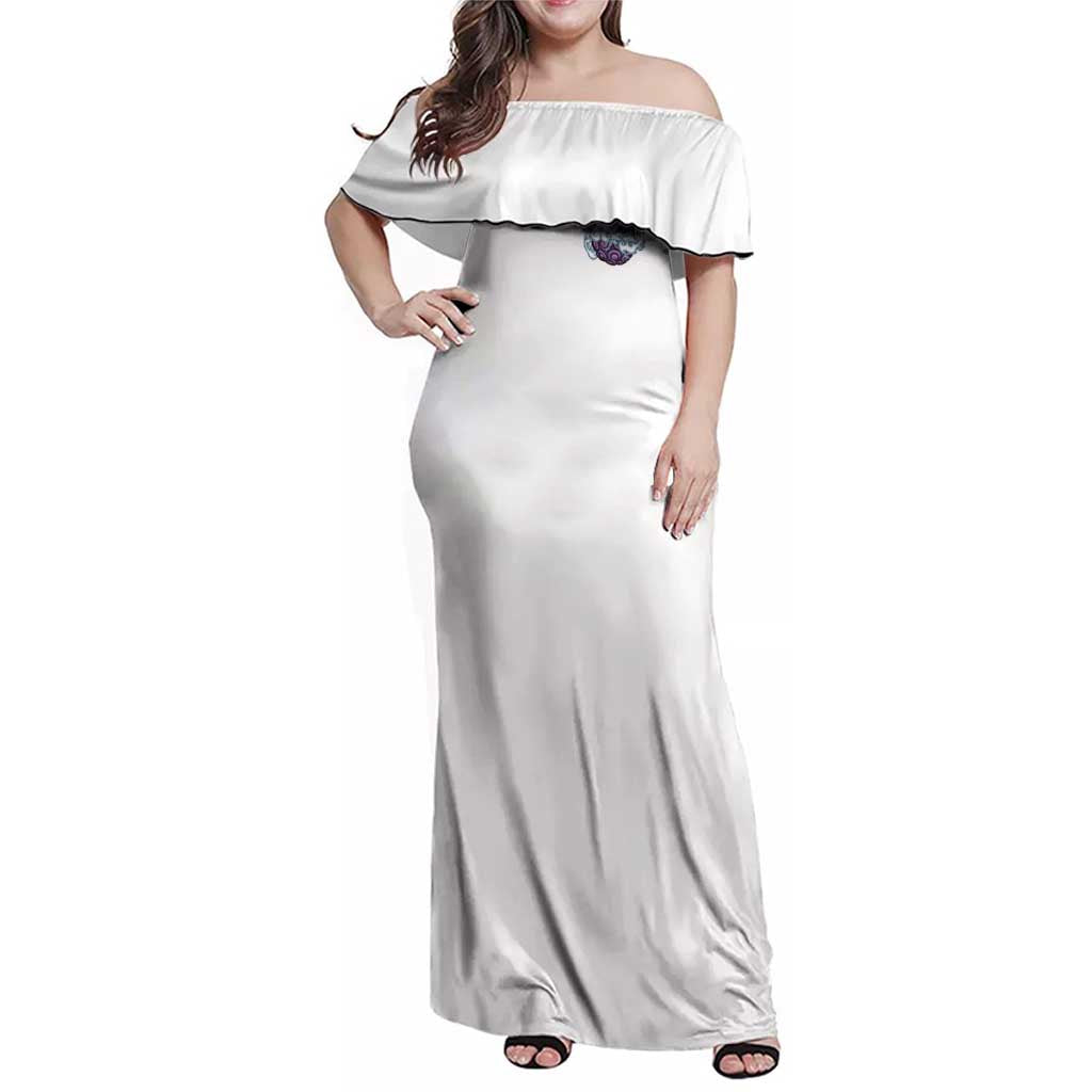 5th Gear Luffy One Piece Family Matching Off Shoulder Maxi Dress and Hawaiian Shirt Anime Style