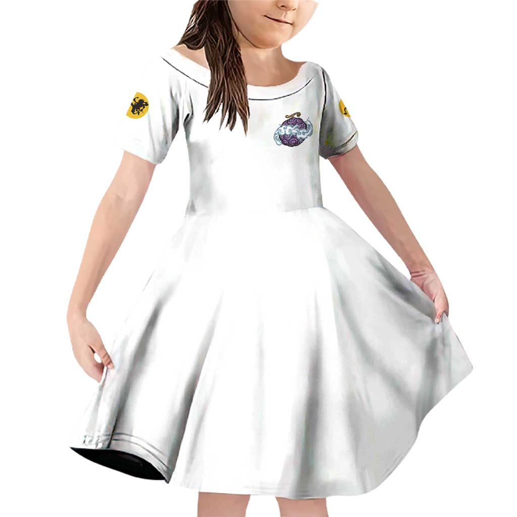 5th Gear Luffy One Piece Family Matching Off Shoulder Short Dress and Hawaiian Shirt Anime Style