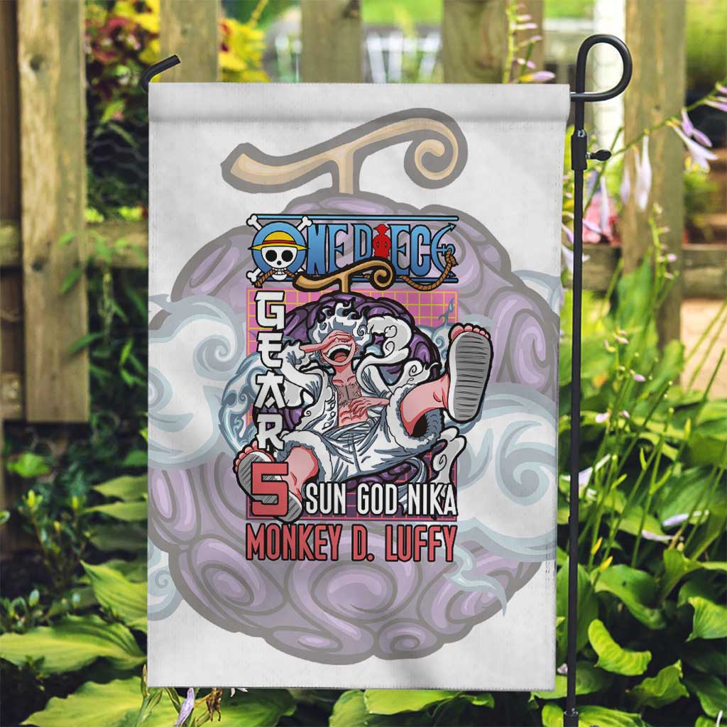 5th Gear Luffy One Piece Garden Flag Anime Style