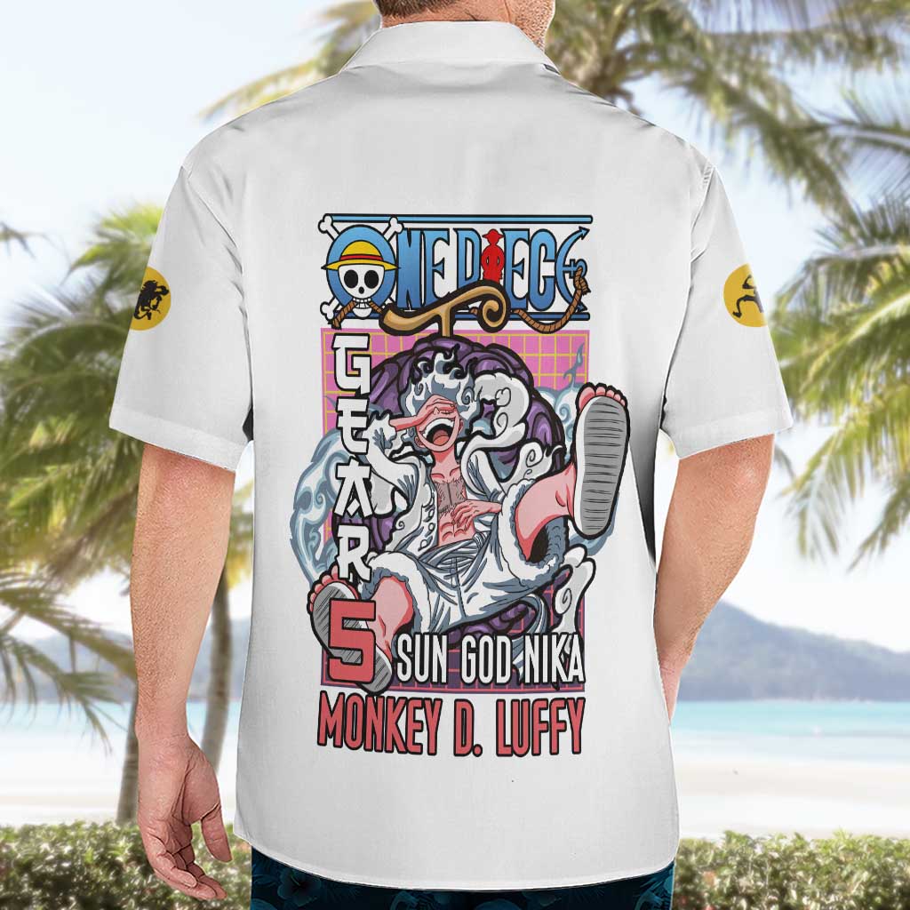 5th Gear Luffy One Piece Hawaiian Shirt Anime Style
