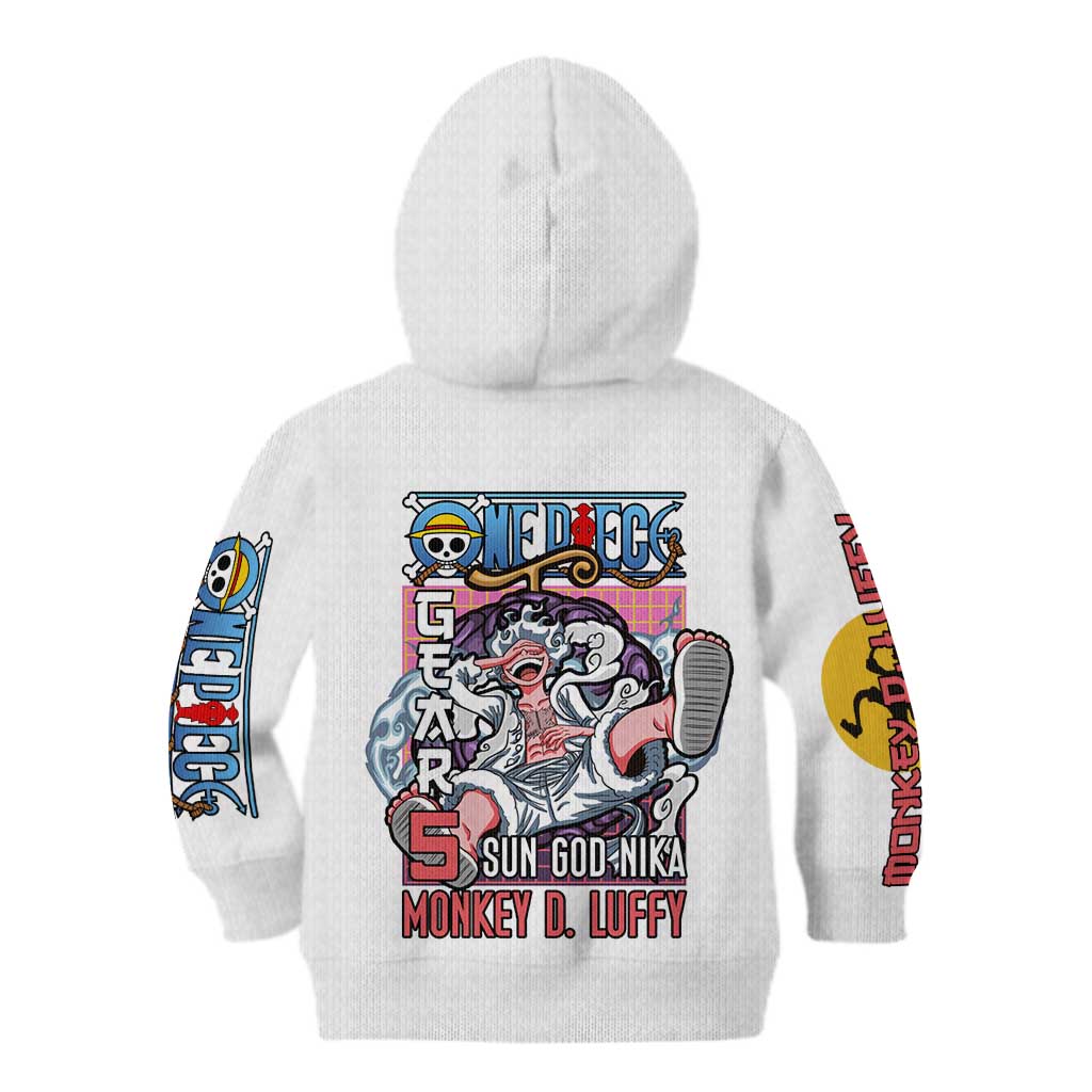 5th Gear Luffy One Piece Kid Hoodie Anime Style