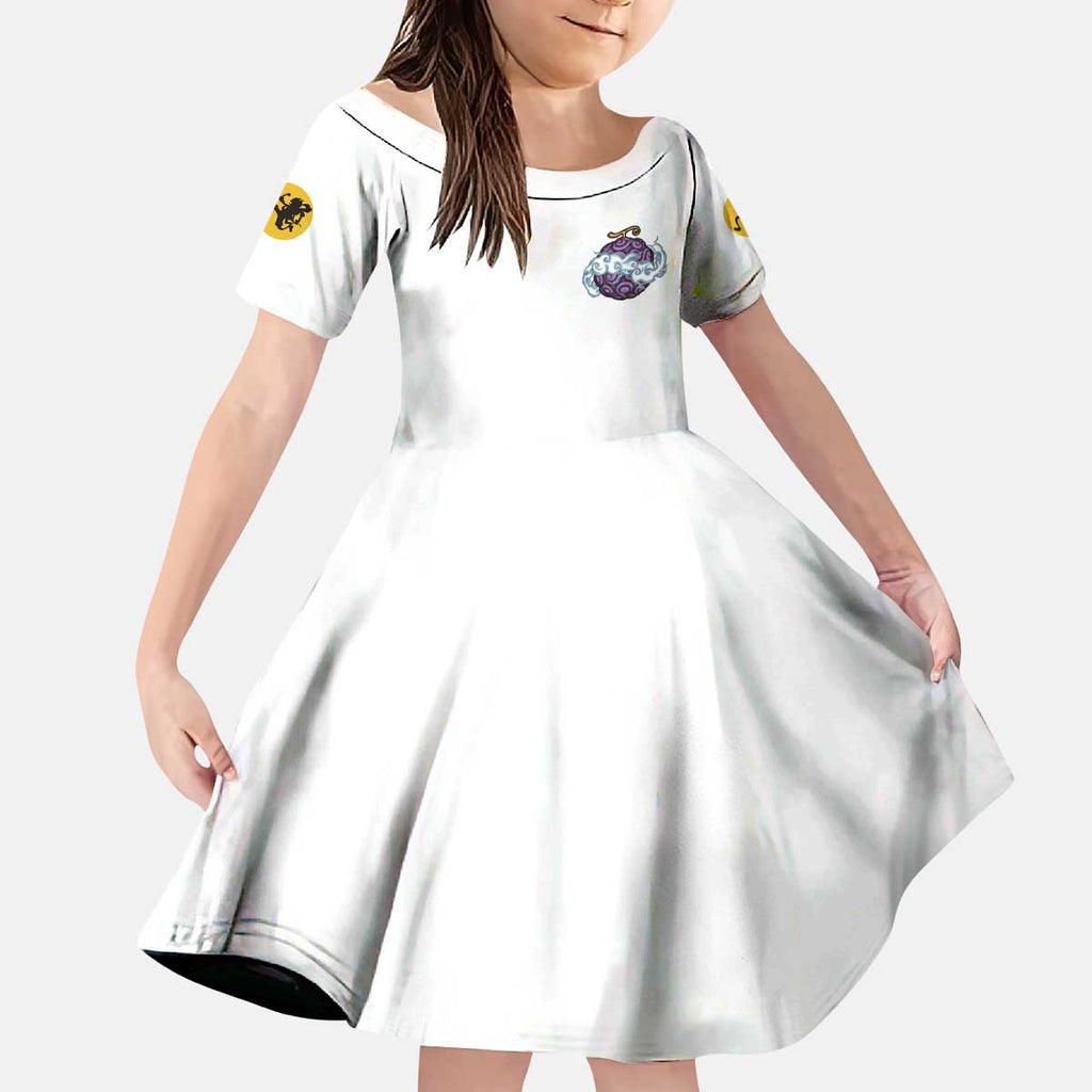 5th Gear Luffy One Piece Kid Short Sleeve Dress Anime Style