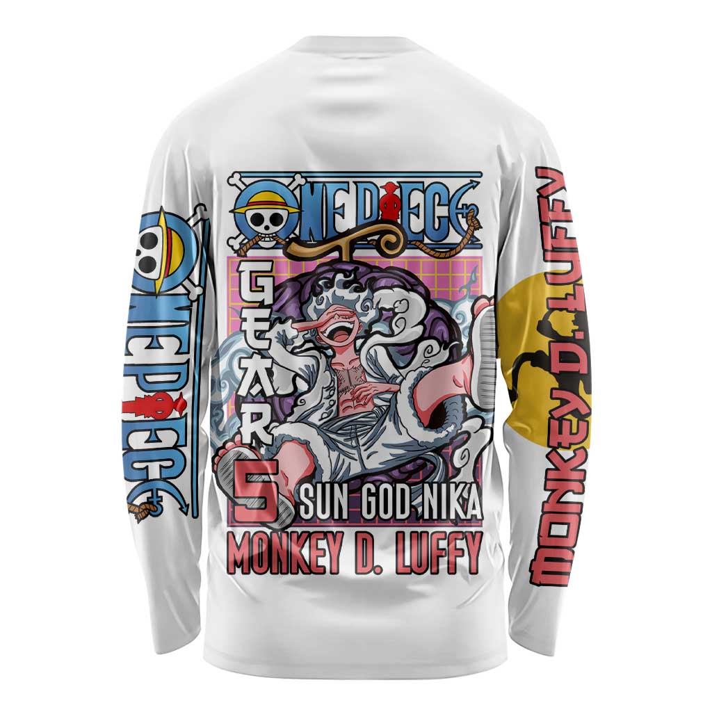 5th Gear Luffy One Piece Long Sleeve Shirt Anime Style