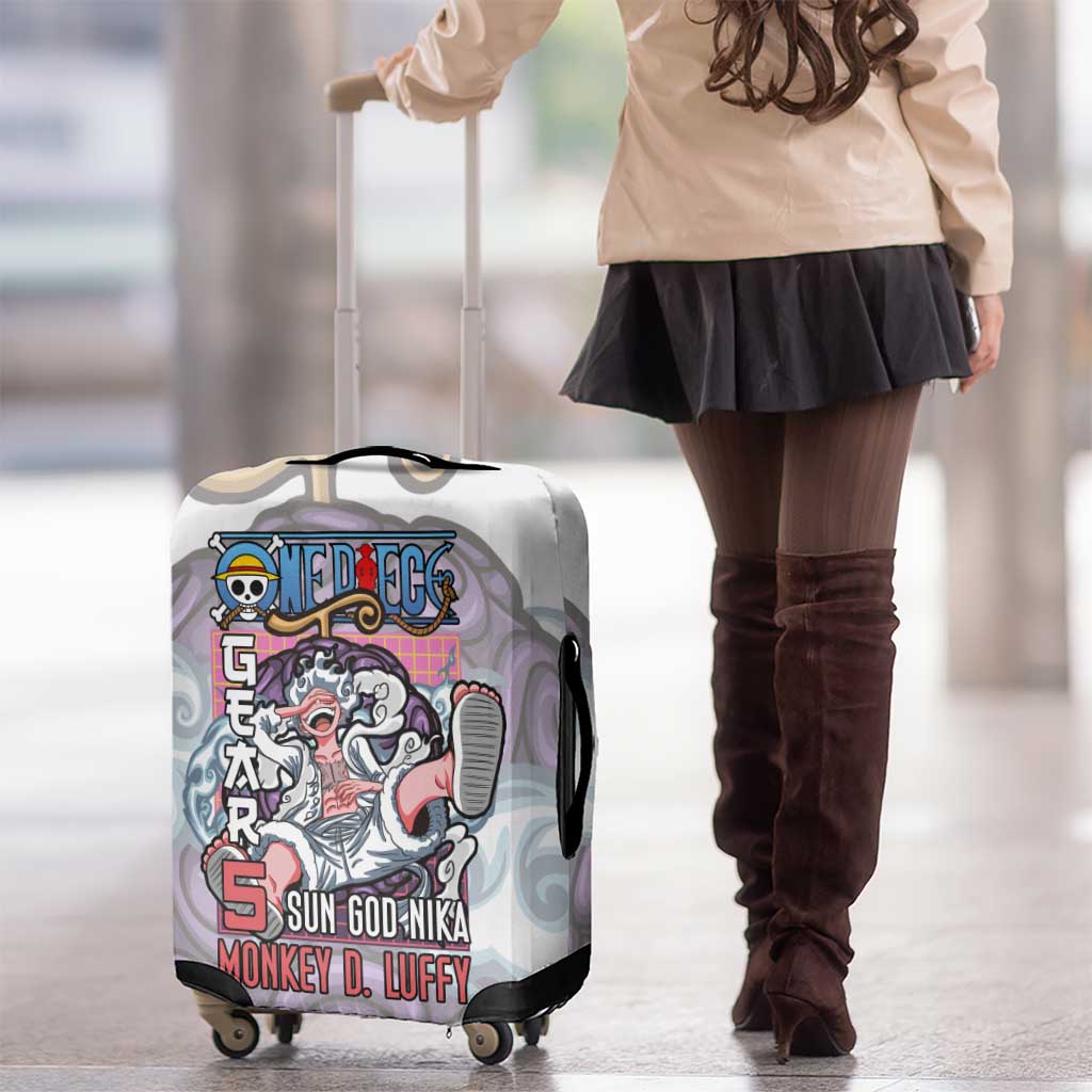 5th Gear Luffy One Piece Luggage Cover Anime Style
