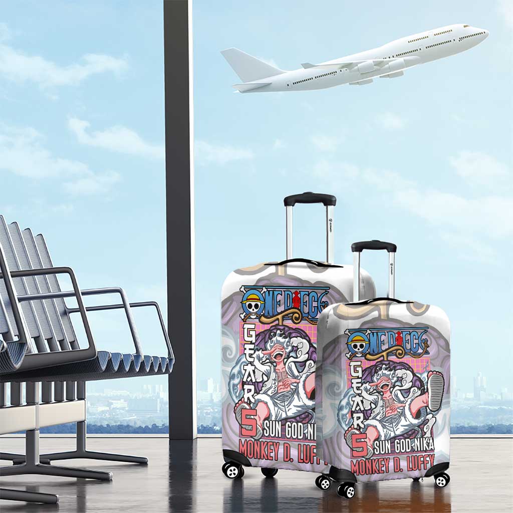 5th Gear Luffy One Piece Luggage Cover Anime Style