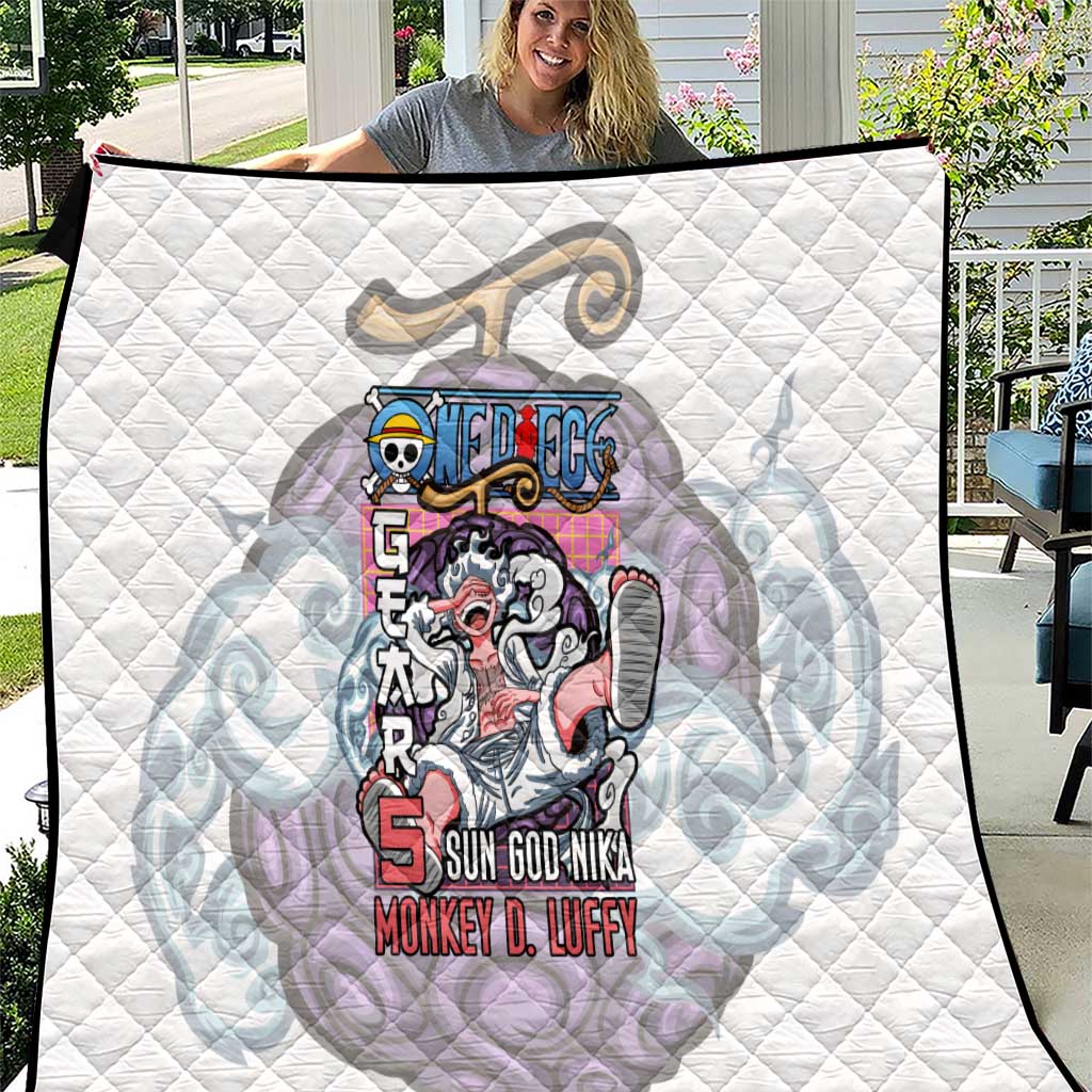 5th Gear Luffy One Piece Quilt Anime Style