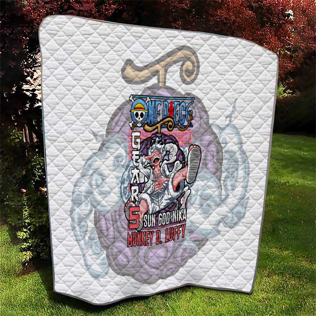 5th Gear Luffy One Piece Quilt Anime Style