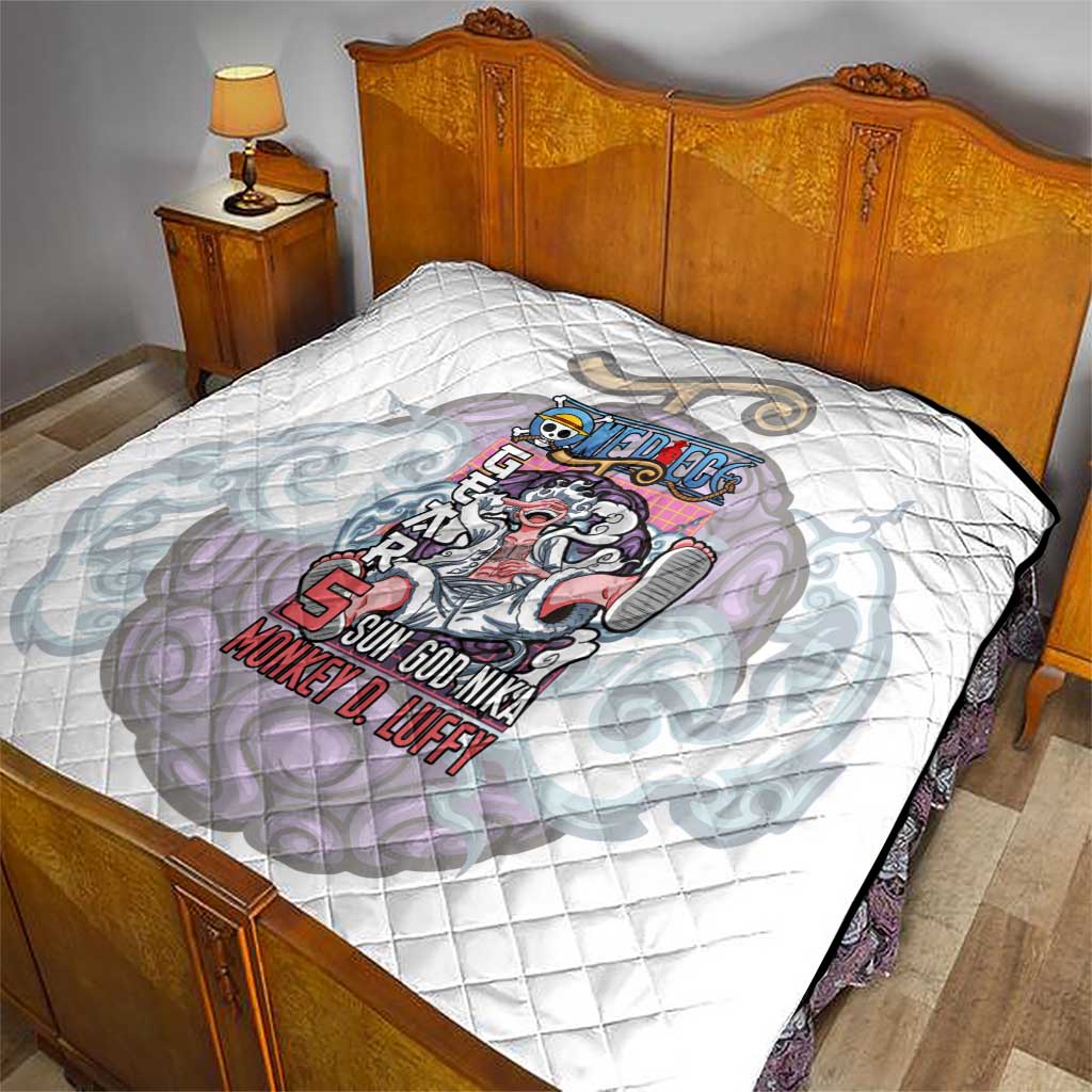 5th Gear Luffy One Piece Quilt Anime Style