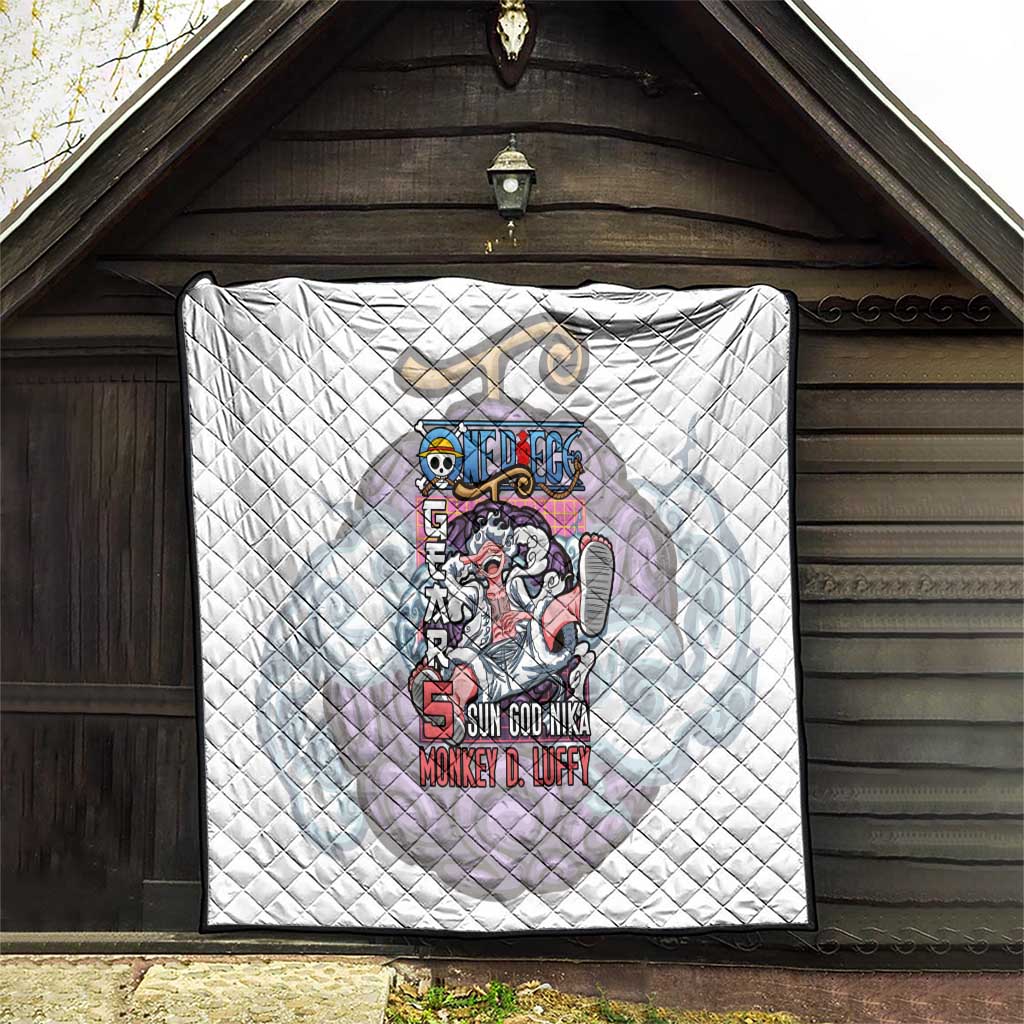 5th Gear Luffy One Piece Quilt Anime Style