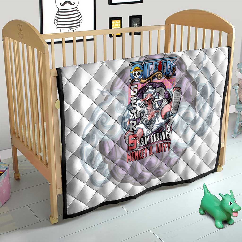 5th Gear Luffy One Piece Quilt Anime Style