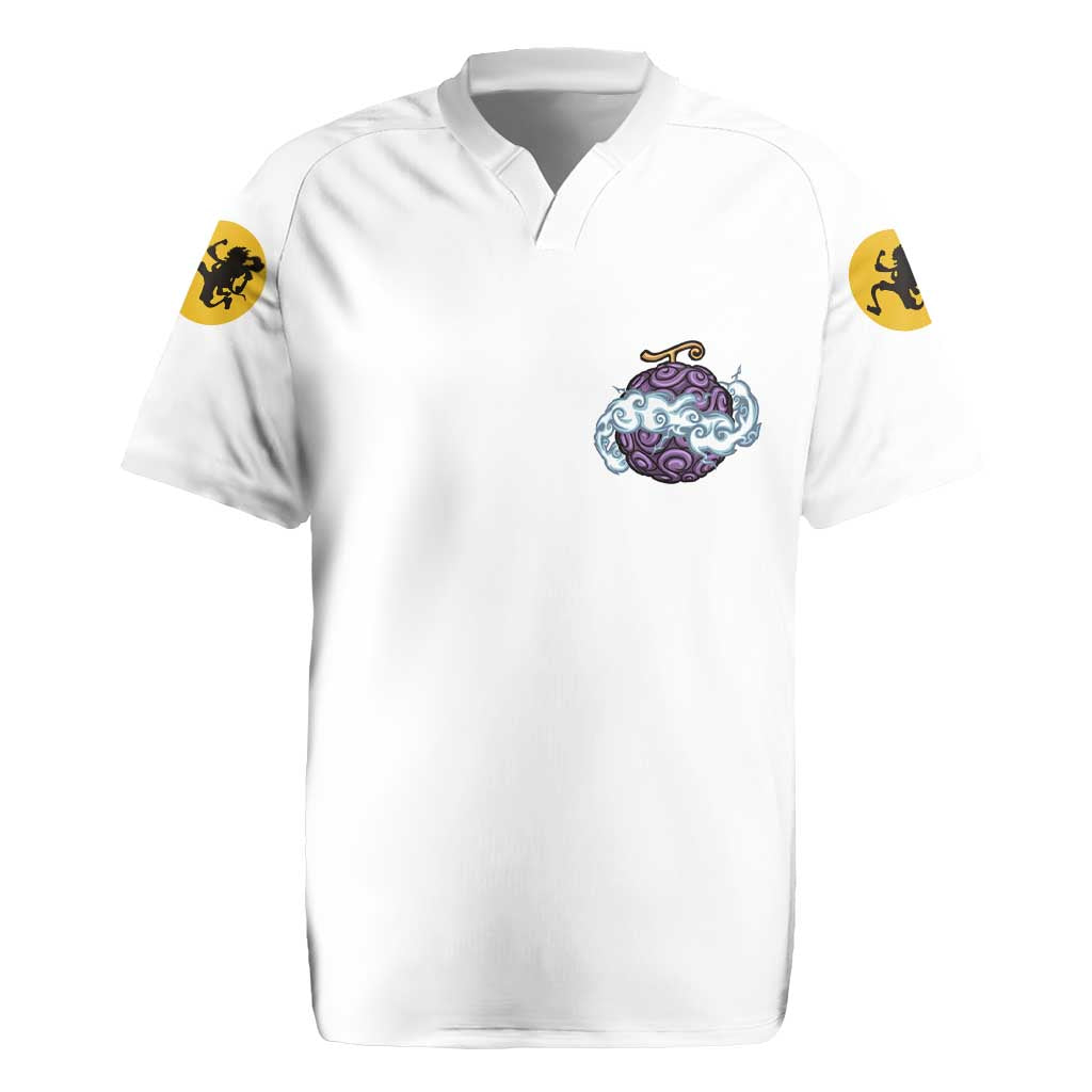 5th Gear Luffy One Piece Rugby Jersey Anime Style