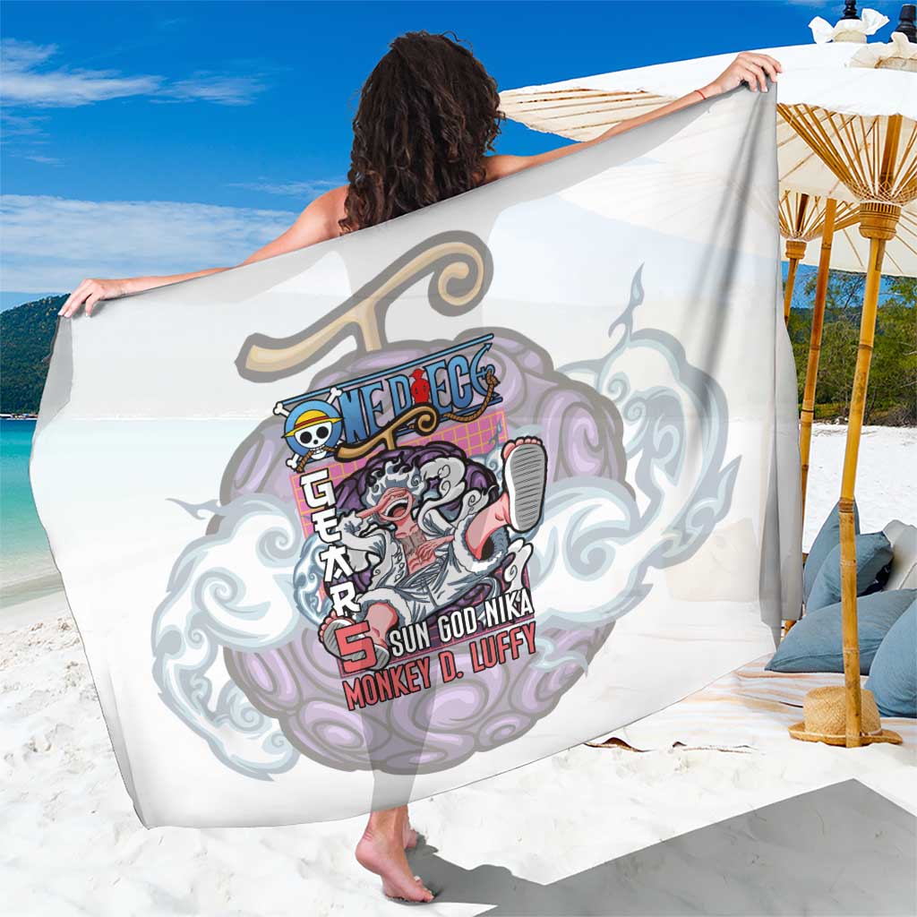5th Gear Luffy One Piece Sarong Anime Style