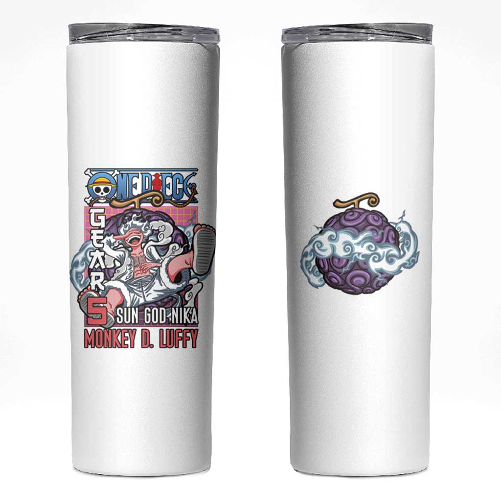5th Gear Luffy One Piece Skinny Tumbler Anime Style