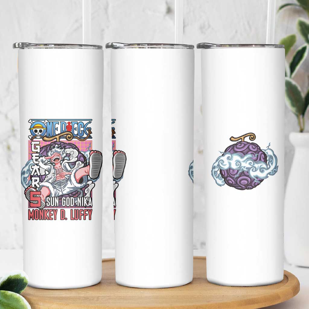 5th Gear Luffy One Piece Skinny Tumbler Anime Style