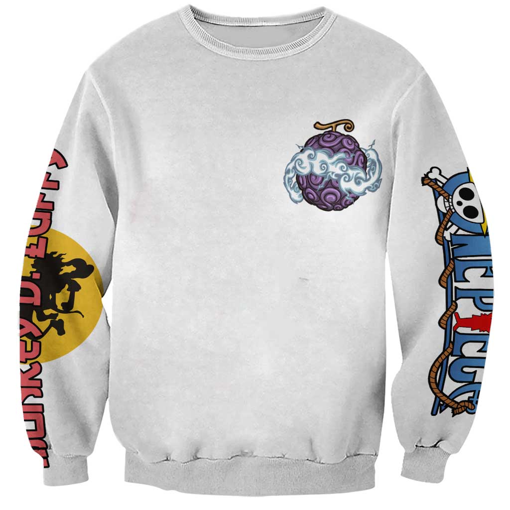 5th Gear Luffy One Piece Sweatshirt Anime Style