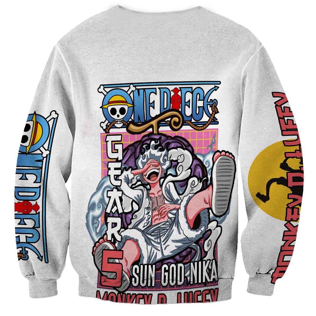 5th Gear Luffy One Piece Sweatshirt Anime Style