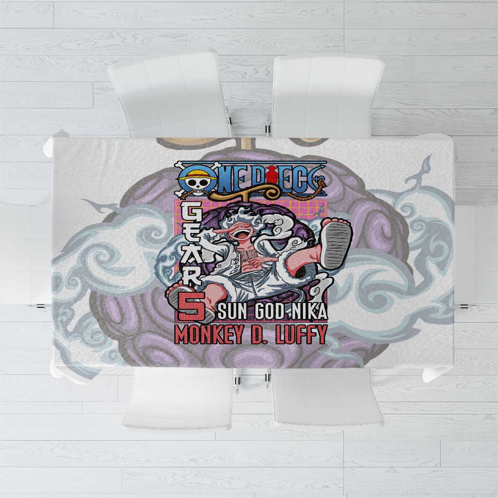 5th Gear Luffy One Piece Tablecloth Anime Style