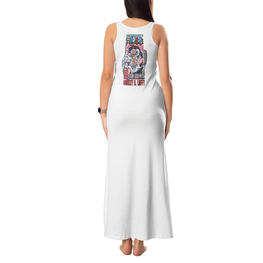 5th Gear Luffy One Piece Tank Maxi Dress Anime Style