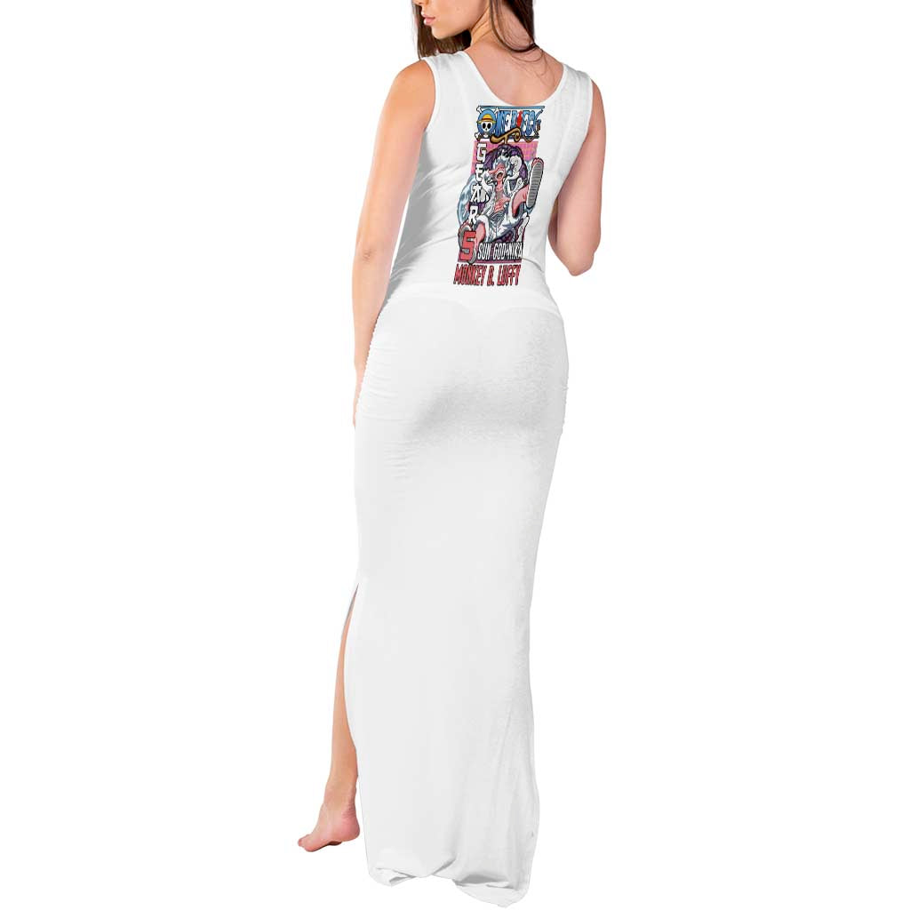 5th Gear Luffy One Piece Tank Maxi Dress Anime Style