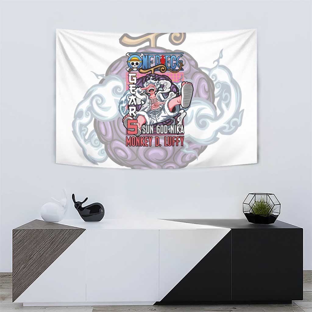 5th Gear Luffy One Piece Tapestry Anime Style