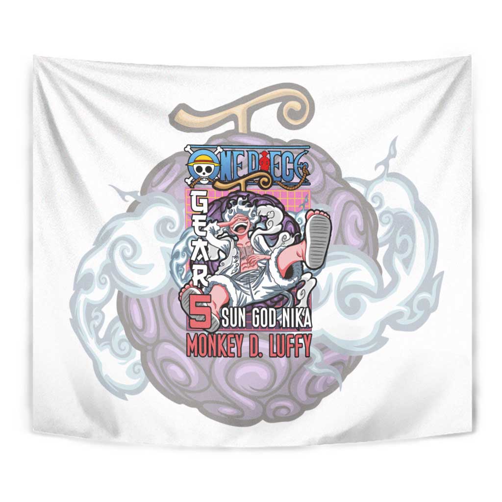 5th Gear Luffy One Piece Tapestry Anime Style