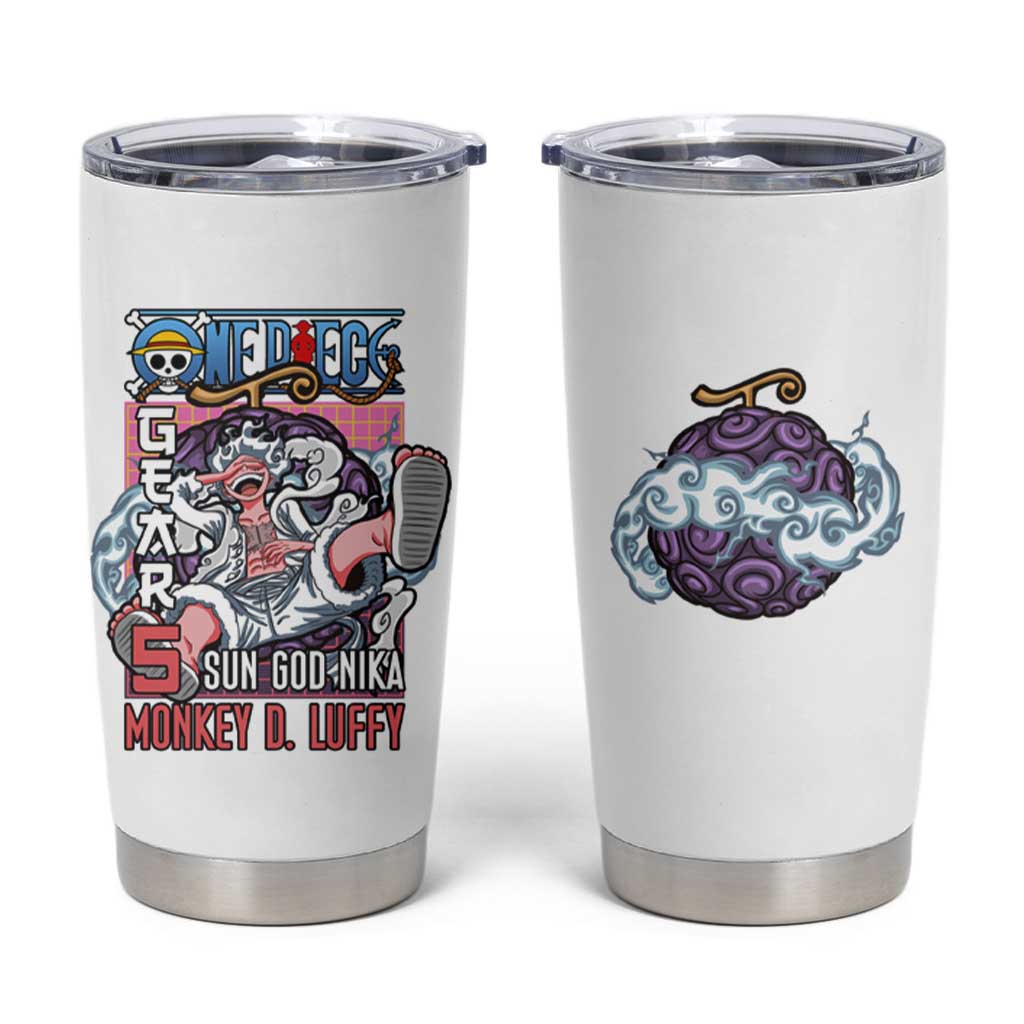 5th Gear Luffy One Piece Tumbler Cup Anime Style