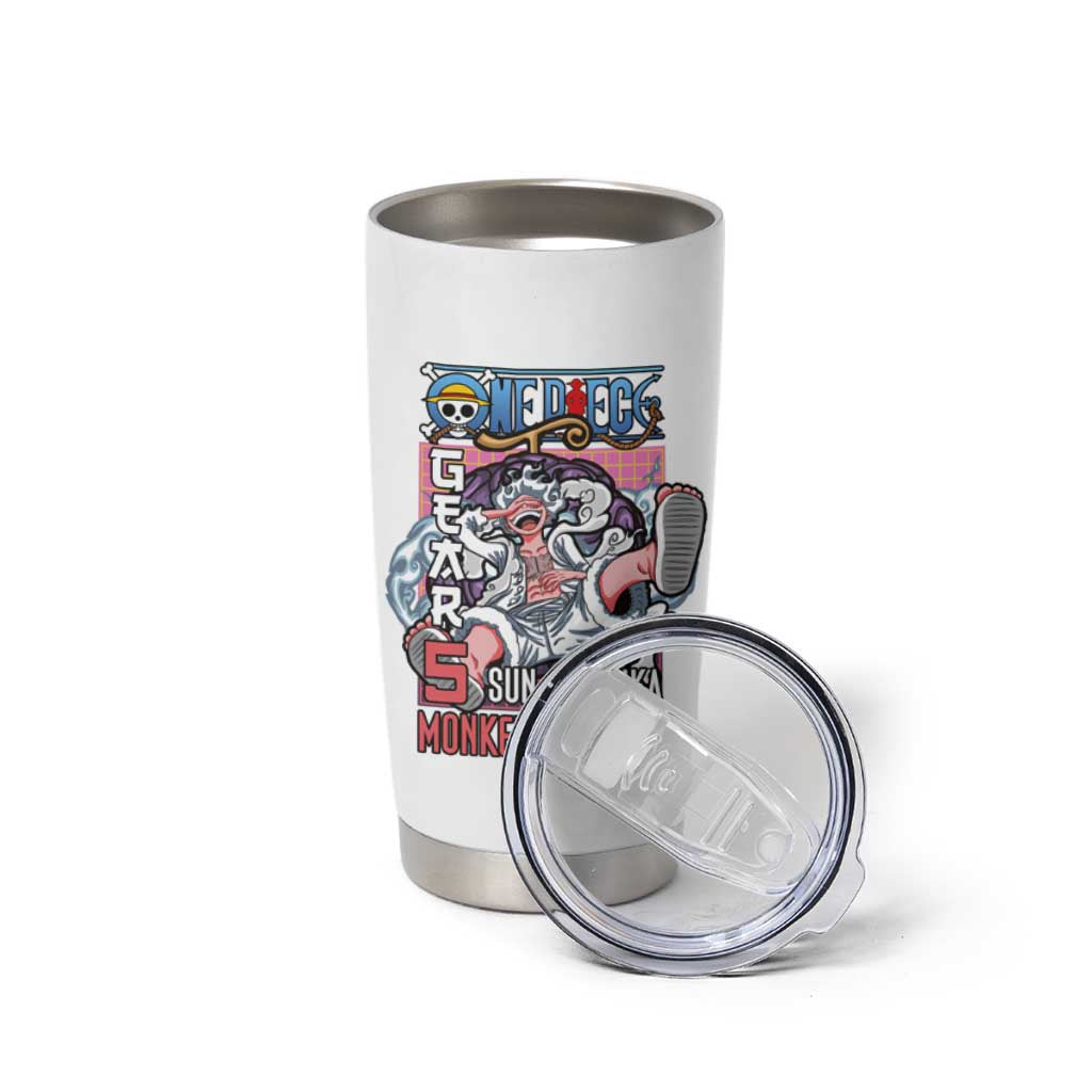 5th Gear Luffy One Piece Tumbler Cup Anime Style