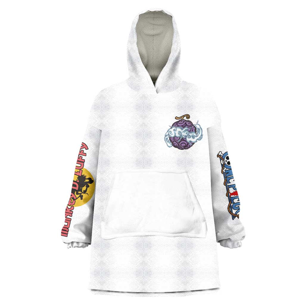 5th Gear Luffy One Piece Wearable Blanket Hoodie Anime Style