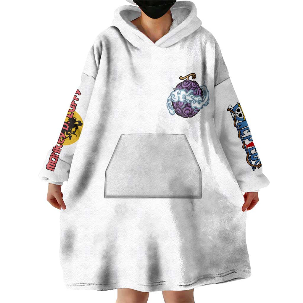 5th Gear Luffy One Piece Wearable Blanket Hoodie Anime Style