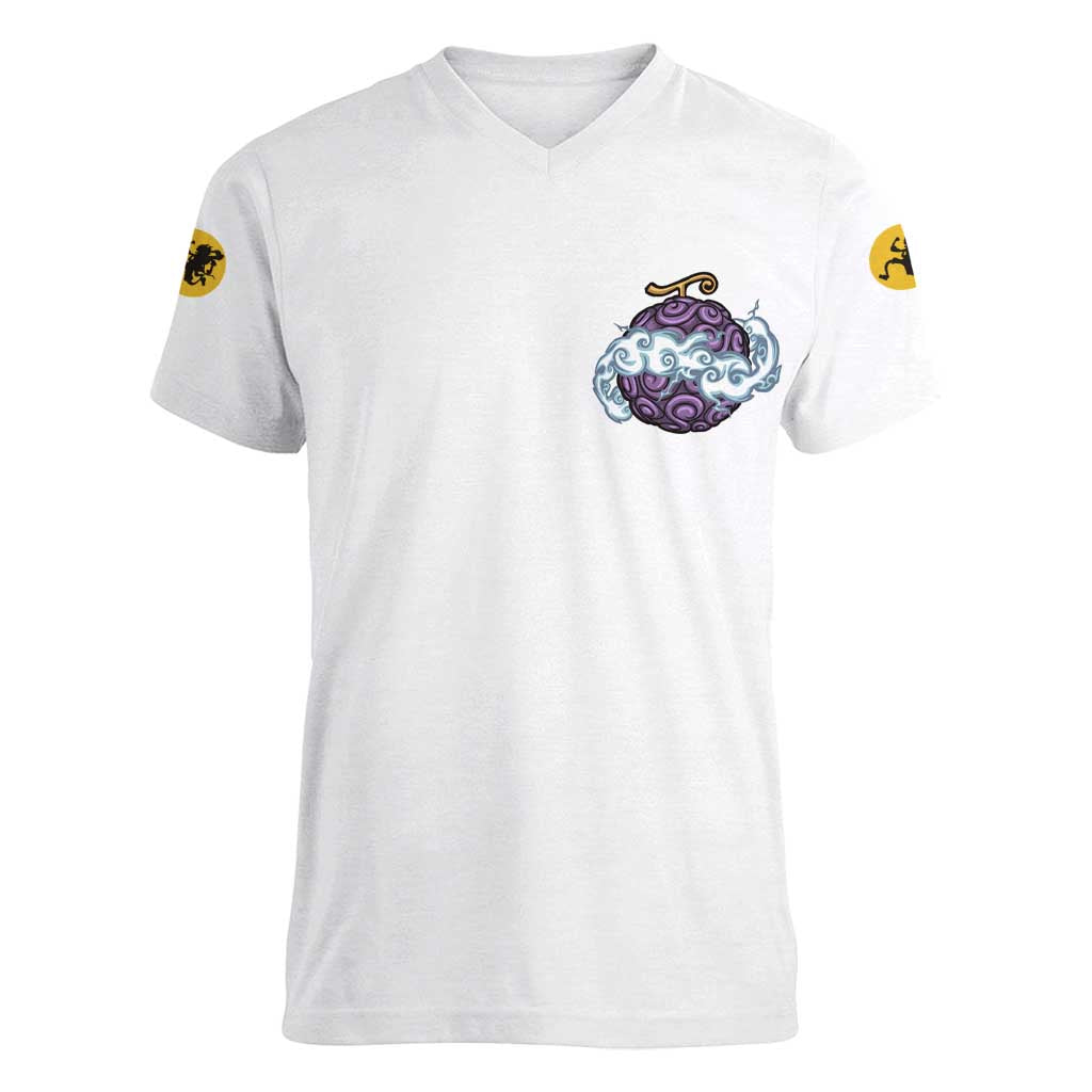 5th Gear Luffy One Piece Women V-Neck T-Shirt Anime Style