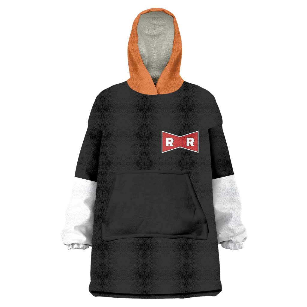 Android 17 Dragon Ball Z Wearable Blanket Hoodie Anime Style