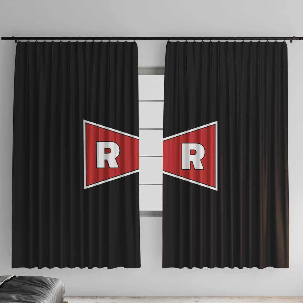 Android 17 Dragon Ball Z Window Curtain Anime Style
