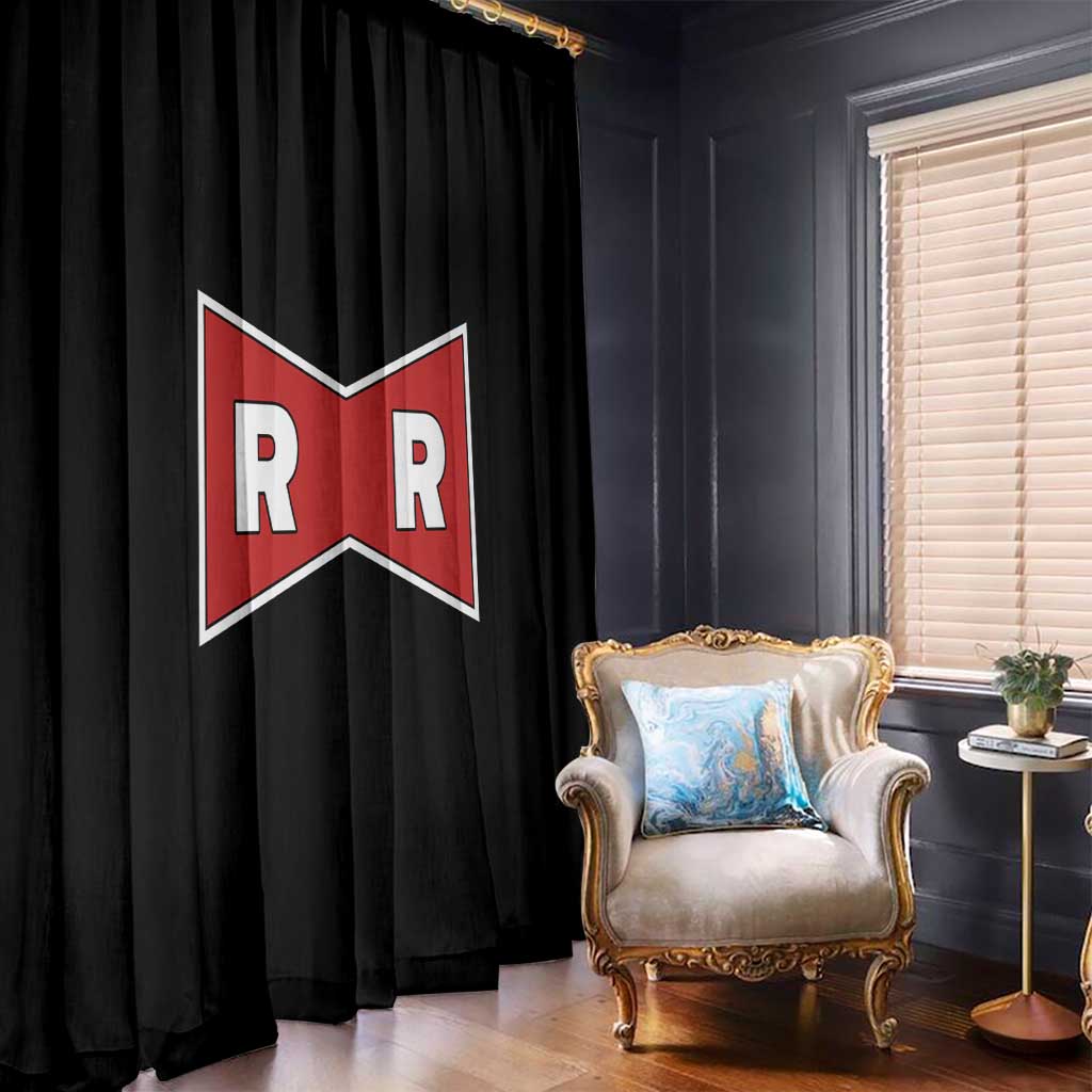 Android 17 Dragon Ball Z Window Curtain Anime Style