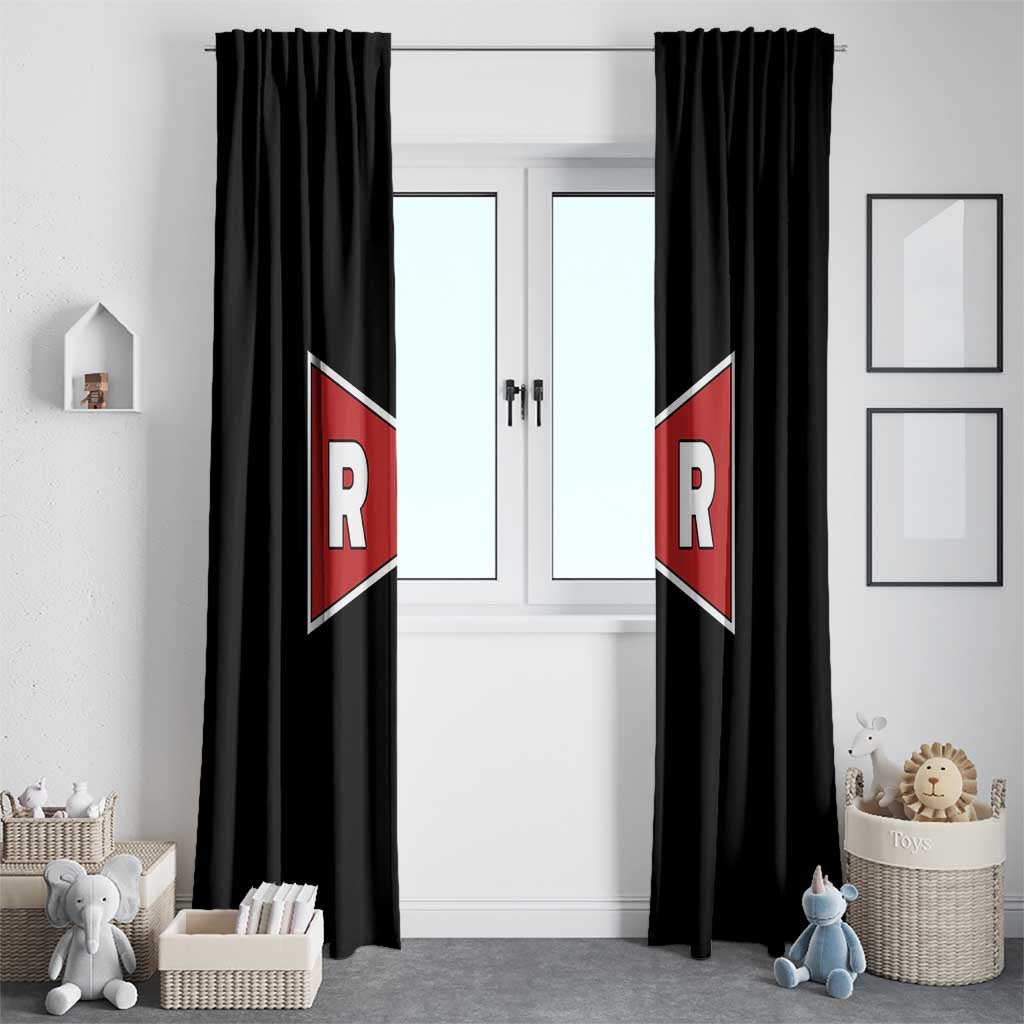 Android 17 Dragon Ball Z Window Curtain Anime Style