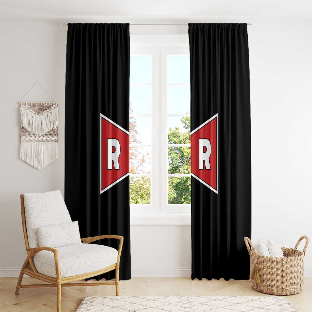 Android 17 Dragon Ball Z Window Curtain Anime Style