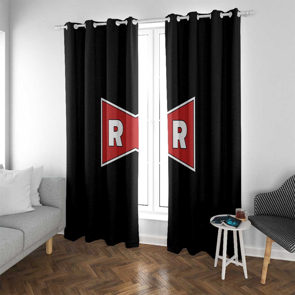 Android 17 Dragon Ball Z Window Curtain Anime Style