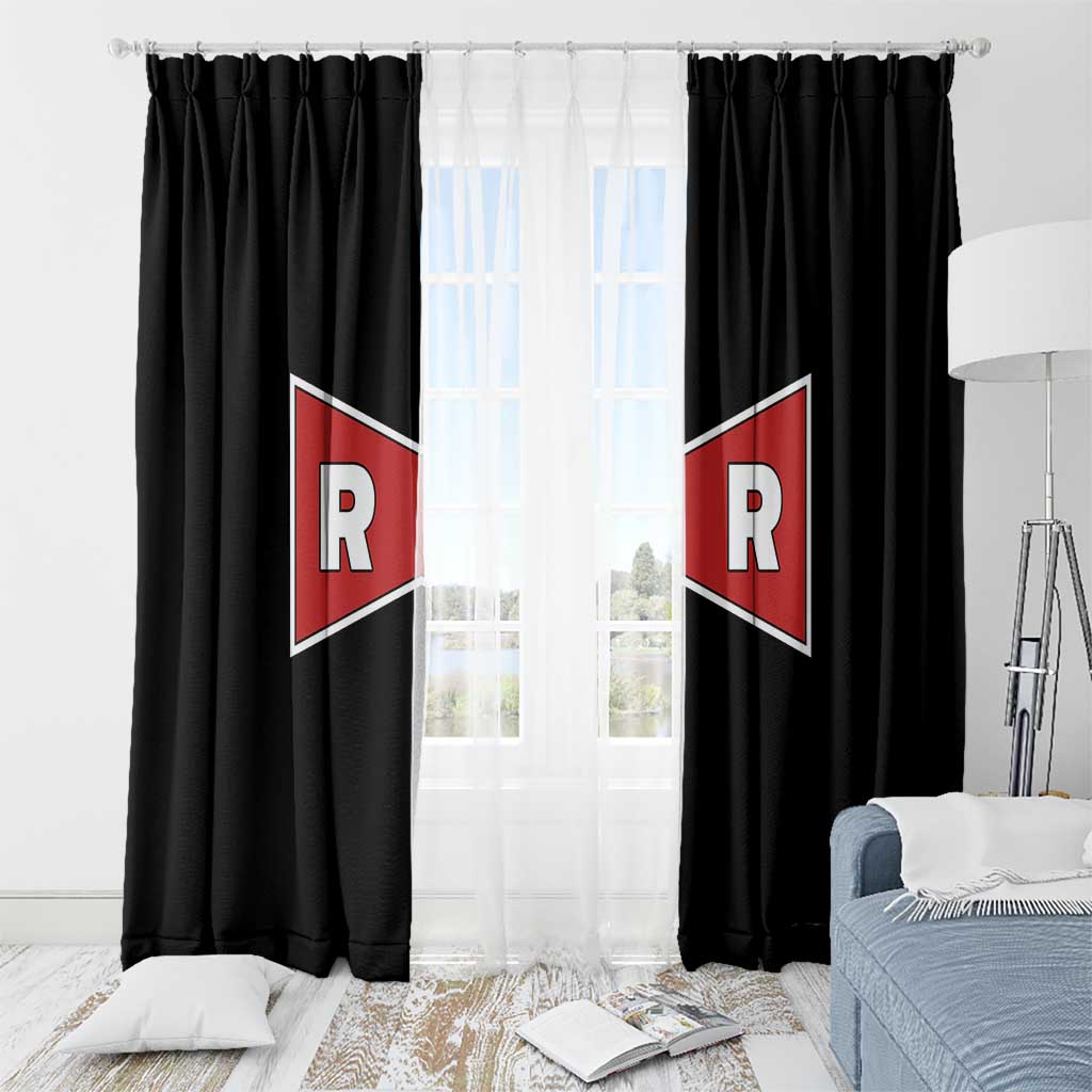 Android 17 Dragon Ball Z Window Curtain Anime Style