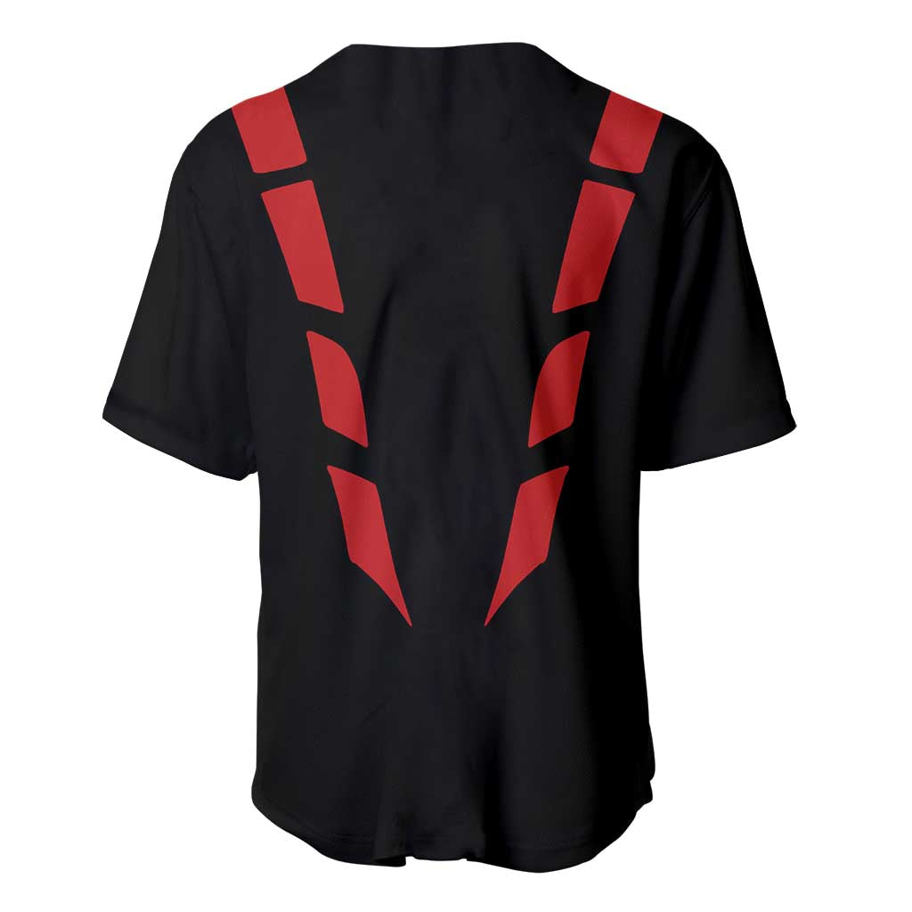 Sukuna Jujutsu Kaisen Baseball Jersey Anime Style