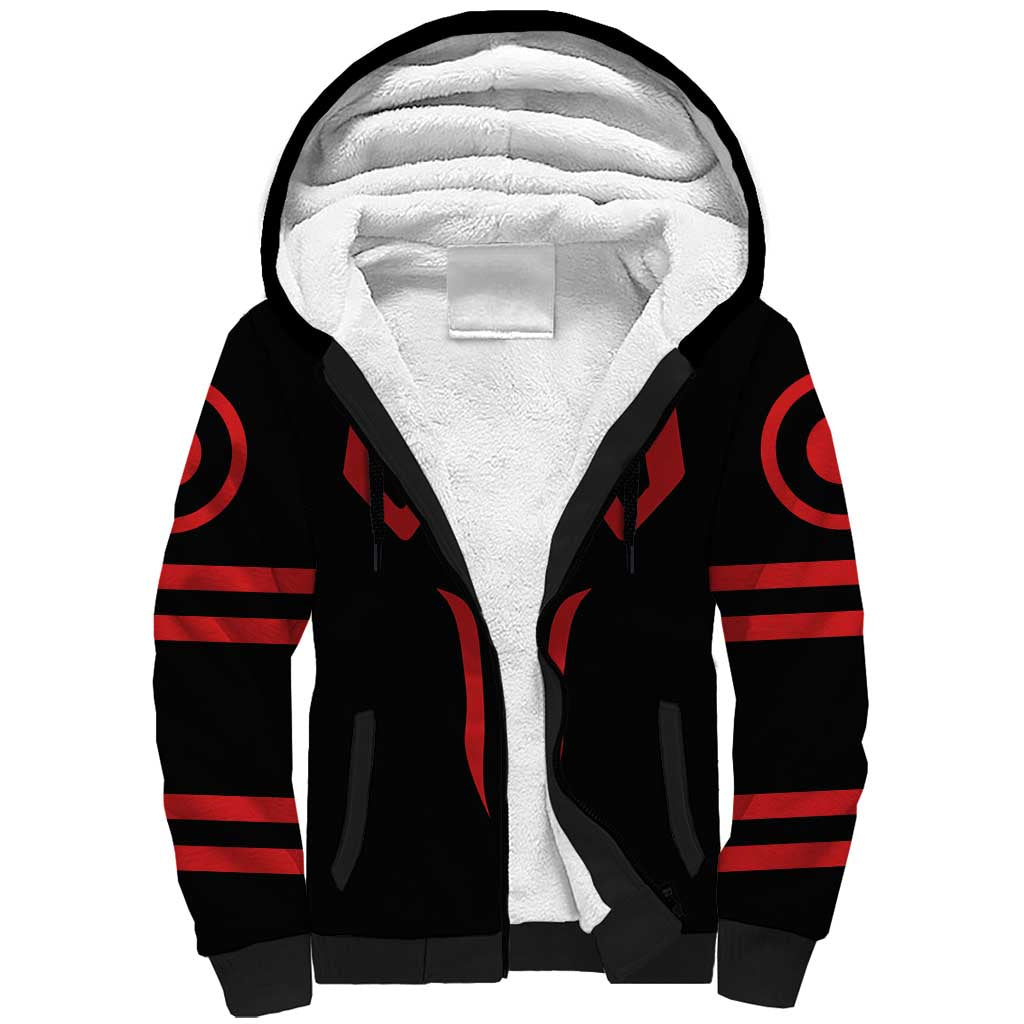 Sukuna Jujutsu Kaisen Sherpa Hoodie Anime Style