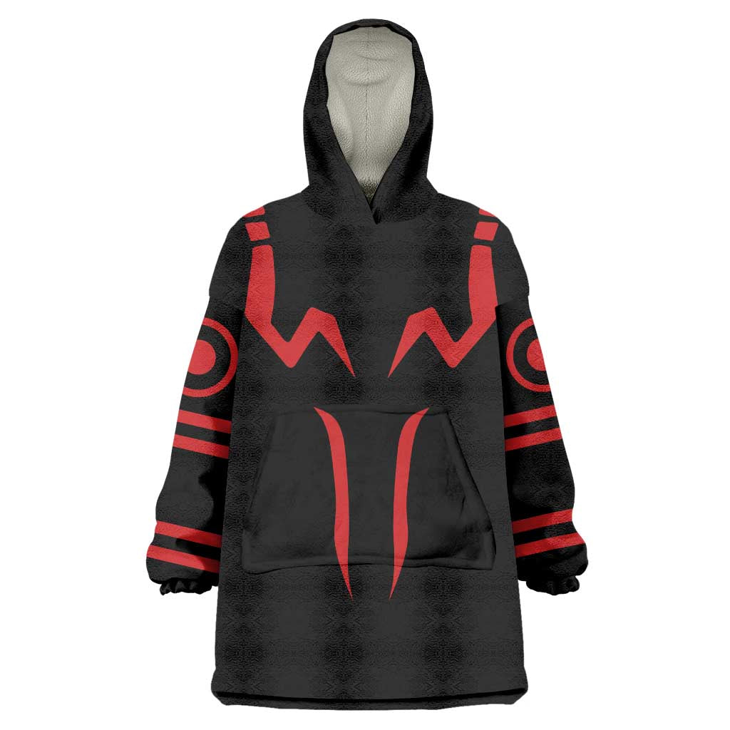 Sukuna Jujutsu Kaisen Wearable Blanket Hoodie Anime Style