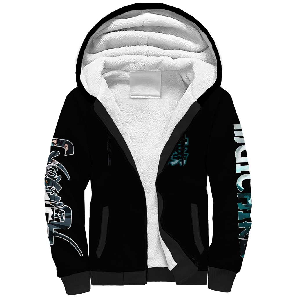 Muichiro Tokito V2 Demon Slayer Sherpa Hoodie Anime Style