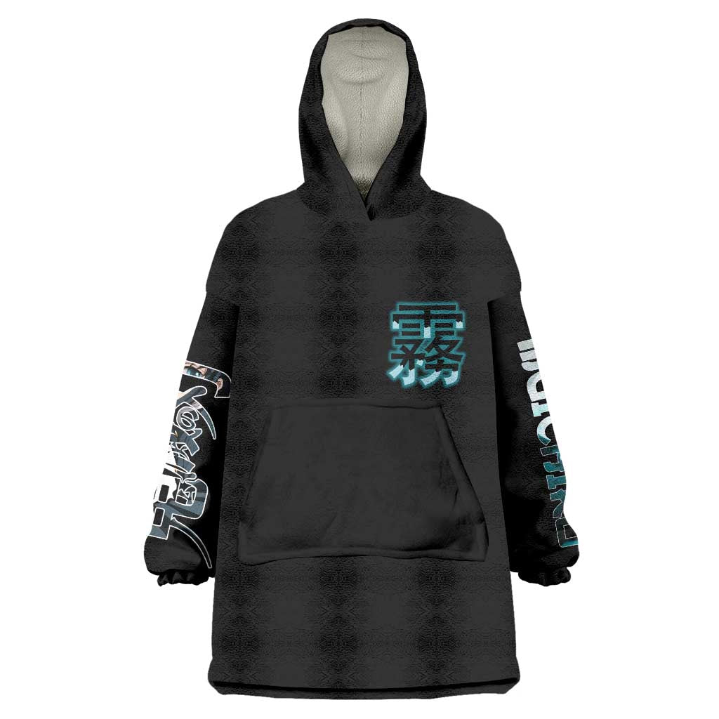 Muichiro Tokito V2 Demon Slayer Wearable Blanket Hoodie Anime Style
