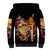 Kyojuro Rengoku V3 Demon Slayer Sherpa Hoodie Anime Style