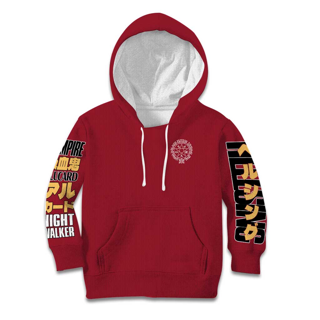 Alucard Hellsing Kid Hoodie Anime Style