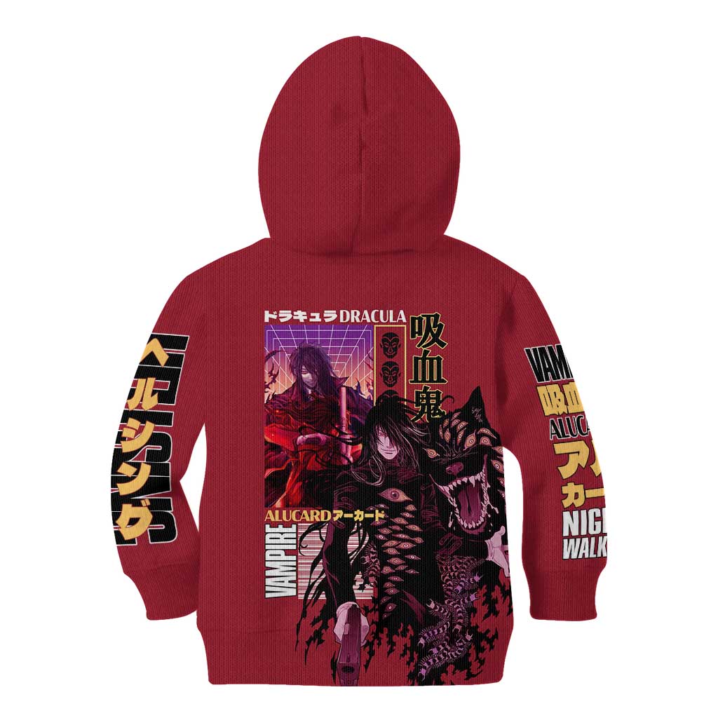 Alucard Hellsing Kid Hoodie Anime Style