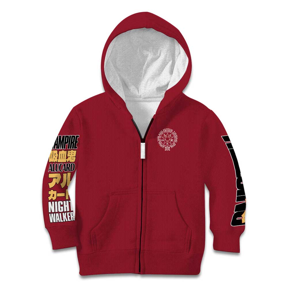 Alucard Hellsing Kid Hoodie Anime Style