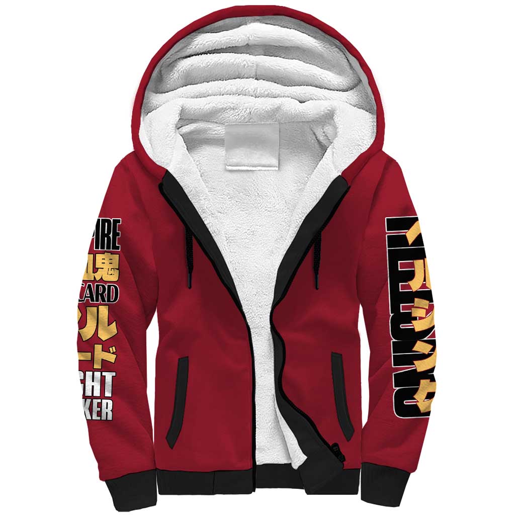 Alucard Hellsing Sherpa Hoodie Anime Style