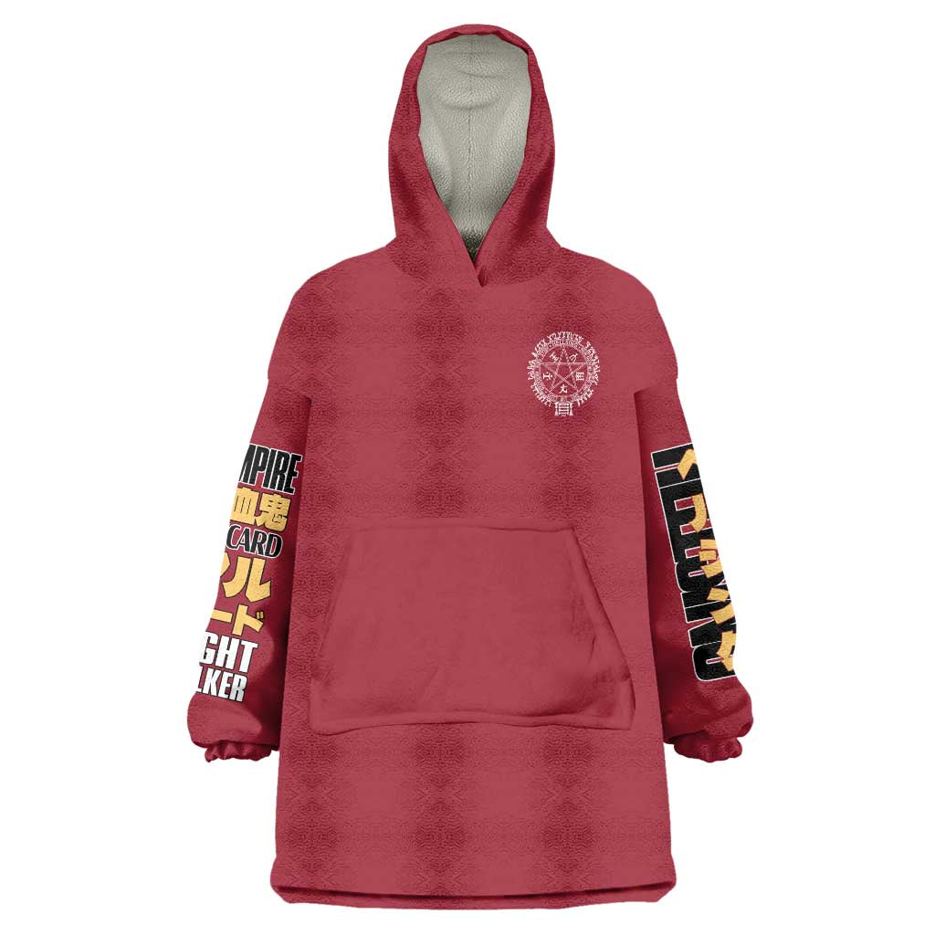 Alucard Hellsing Wearable Blanket Hoodie Anime Style
