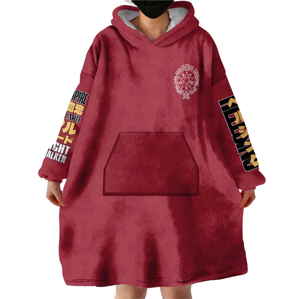 Alucard Hellsing Wearable Blanket Hoodie Anime Style